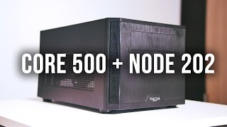 Fractal Design NODE 202 amp CORE 500  Awesome new ITX Cases [upl. by Aztinad323]