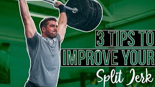 3 Ways to Make Your Split Jerk Better Today  CrossFit Invictus  Weightlifting [upl. by Gwenneth879]