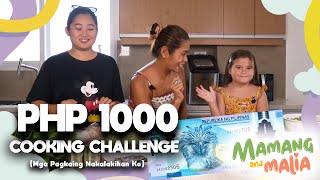 PART 2 na ng 1000 Pesos challenge with Mamang [upl. by Akcirret]