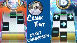 Beatstar Crank That  Soulja Boy DELETED SONG  Chart Comparison Standard and Deluxe [upl. by Anairam]