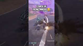 Course de tronçonneuse avec puget676 😂fortnite [upl. by Amaleta]