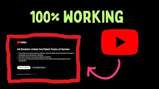 How to Fix Ad Blockers Violate YouTube Terms Of Service Error on Windows 11 [upl. by Enaile]