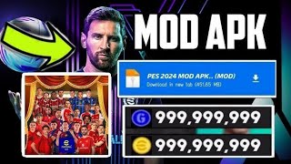 eFootball PES 2024 MOD APK v862 Gameplay Unlimited Coins and Gp Unlocked  PES 2024 MOD MENU [upl. by Leroj]