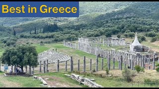 🇬🇷 Ancient Messini The BEST SITE in the Peloponnese Greece [upl. by Aliak]