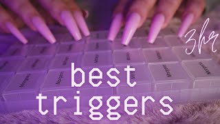 ASMR Best Triggers For Sleep Compilation No Talking Tapping amp Scratching [upl. by Caffrey299]