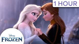 Best of Elsa and Annas Magical Moments  1Hour Compilation  Frozen [upl. by Knobloch716]