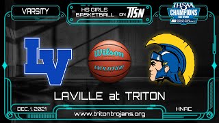 LaVille at Triton  Varsity Girls HNAC Basketball 🏀 1212021 [upl. by Carmencita676]