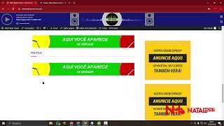 Rádio Com Portal de Noticias Portal de Noticias Com Ataulização Automatica [upl. by Halsted]