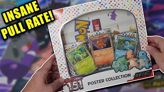 151 POSTER Collection Box  Scarlet amp Violet  Pokémon Card Opening [upl. by Enaerb]