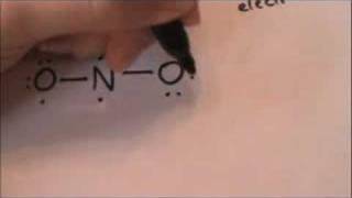 Lewis Structure 6 Nitrite ion [upl. by Gherlein]