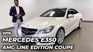 2016 Mercedes E350 30D AMG Line Edition Coupe [upl. by Anirac]