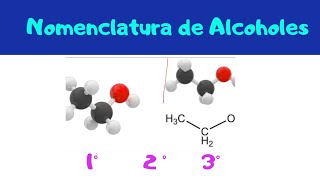 ALCOHOLES  Primarios Secundarios y Terciarios Nomenclatura [upl. by Cerracchio]