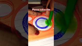 Blue colour spirograph art easy satisfying spirograph spiroart art oddlysatisfying [upl. by Telfore417]