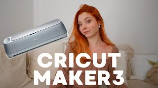 CRICUT MAKER3 UNBOXING HAUL🥰  MONICAJIMENEZ [upl. by Nomael]