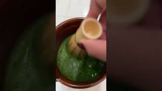 Matcha whisking itsmariezha [upl. by Earal]