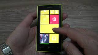 Nokia Lumia 520 incoming call [upl. by Hamitaf]