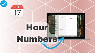 How To Set Hour Number On Calendar [upl. by Toll]