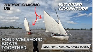 Ep 34 Chased by classic boats along the Clarence River  a weekend of spirited sailing [upl. by Carolin]