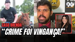 Delegado explica detalhes do crime contra advogada Brenda Oliveira [upl. by Lynnea855]