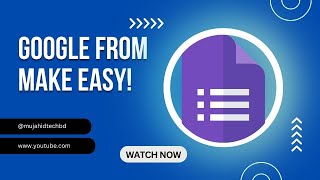 How to make a Google Form Complete Beginner Tutorial 2024 [upl. by Ahgiela]