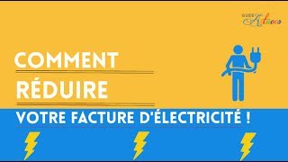 5 astuces pour économiser lénergie et réduire sa facture délectricité [upl. by Vernita]