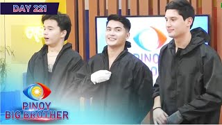 Day 221 Kuya ipinakilala ang mga ninjas sa Housemates  PBB Kumunity [upl. by Adnovahs]