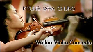 Kyung Wha Chung plays Walton Violin Concerto [upl. by Zetes]