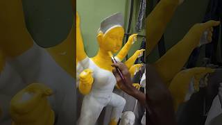 Durga thakur colouringdurgathakur idol makingdurgathakurbarir durga pujadurga [upl. by Amity]