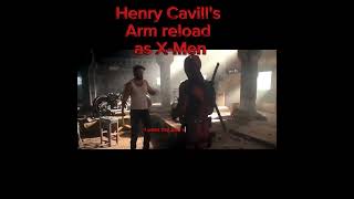 Henry Cavills ARM reloading in Deadpool 3 😍deadpool3 wolverine deadpooltrending [upl. by Malinin]