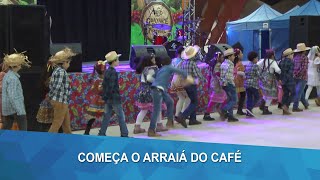 Começa o Arraiá do Café em Guaxupé [upl. by Nosam]