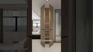 The entrance is narrow Try this solution for a shoe cabinet It is both beautiful and practical [upl. by Arraeic]