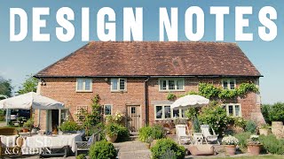 Inside a 16thCentury Farmhouse Nestled in The English Countryside  Design Notes [upl. by Leumel]