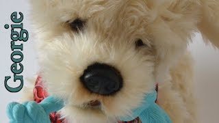 Georgie Interactive Puppy  Realistic Toy Pet Demo [upl. by Redleh716]