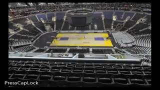 Staples Center Floor Change  Los Angeles Kings to Lakers to Clippers  NBA 201516 Season [upl. by Daub183]