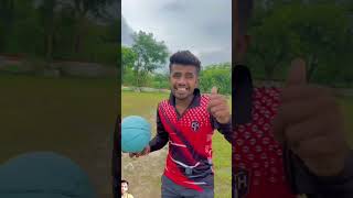 लकड़ी का Bat VS Football ⚽ comedy funny football emotional cricket foryou ytshorts trending [upl. by Tterab]