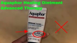 ✅ How To Use Aquaphor Healing Ointment Advanced Therapy Review [upl. by Slrahc322]