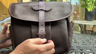 The Filson Workshop Weatherproof Leather Field Bag [upl. by Rupert200]