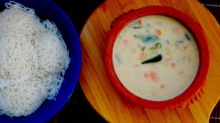 How to make tasty Kerala Vegetable Stew Vegetable IsttuRecipe no 81 [upl. by Onitnerolf]