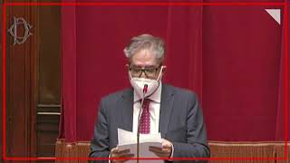 Decreto Super Green Pass intervento durissimo di Pino Cabras in Parlamento [upl. by Oregolac674]