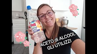 🌸ACETO DI ALCOOL🌸COME LO UTILIZZO🌸 pulizie home [upl. by Bish818]