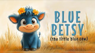 Blue Betsy The Little Blue Cow  Bedtime Stories for Kids  A Heartwarming Story About Being Unique [upl. by Mariande]