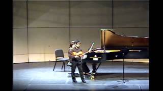 Rennosuke Fukuda  Menuhin Competition 2014  Junior 1st Round [upl. by Ehcropal]