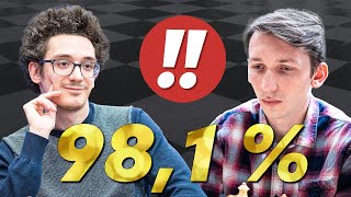 981  ACCURACY  Fabiano Caruana vs Grigoriy Oparin  American Cup 2024 [upl. by Ciprian]