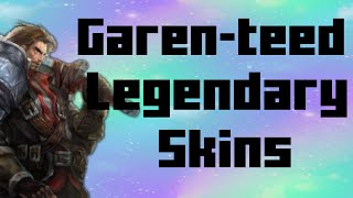 GarenTeed Legendary Skins League of Legends [upl. by Hsirap]