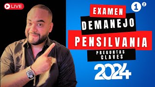 EXAMEN TEORICO DE MANEJO PENSILVANIA 2024 I Aprobarás con estas preguntas 1 y 2 [upl. by Feodore]