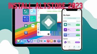 How to install AltStore IOS 1741 2024 [upl. by Ahsed251]