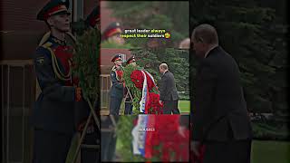 Great leaders always respect soldiers modi trump biden putin history respect sigma [upl. by Einnim334]