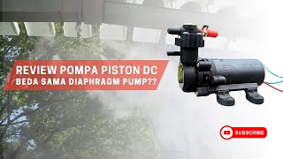 Review Pompa DC 12v Piston Pompa DC Tekanan Tinggi Misting [upl. by Urbas]