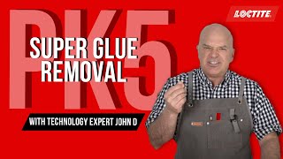 How to Remove Super Glue from Skin  PK5 with Loctites Product Expert John D [upl. by Lugar]