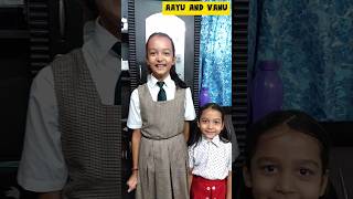 Aayu Vanu Ka Morning Routine 🤩😍 aayuandvanu shorts youtubeshorts ytshortsindia viral trending [upl. by Yllen]